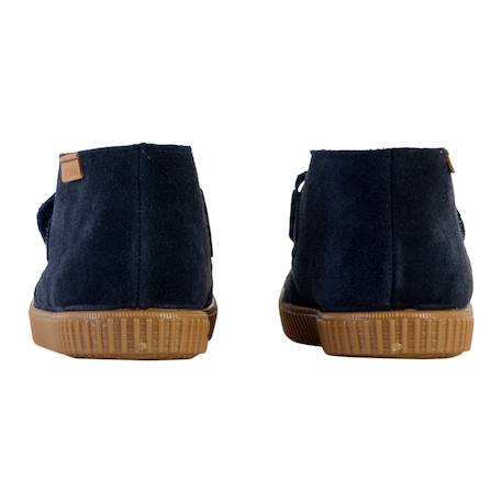 Baskets montantes  à scratch Marine 4 - vertbaudet enfant 