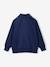 Sweat garçon manches longues col montant marine 4 - vertbaudet enfant 
