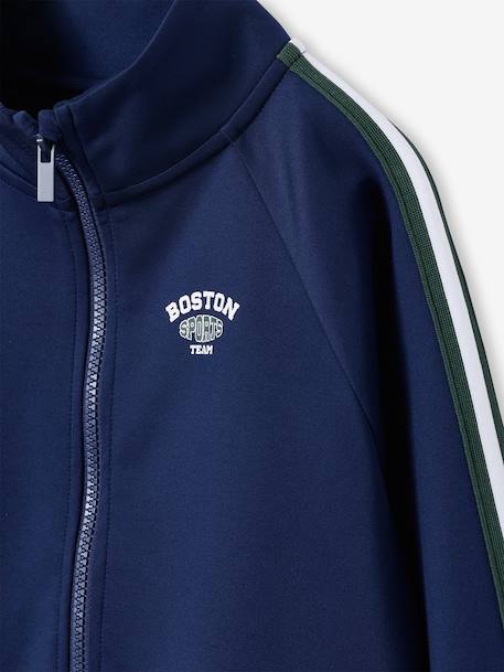 Sweat garçon manches longues col montant marine 5 - vertbaudet enfant 