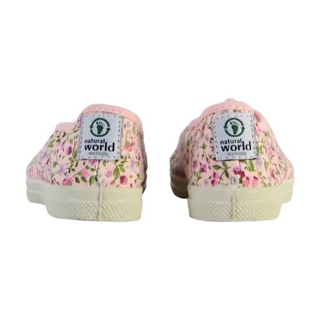 Baskets basses  à lacets Rose misty 4 - vertbaudet enfant 