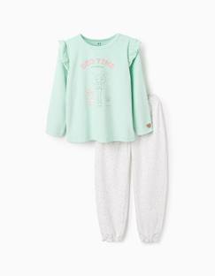 Pyjama en velours brillant dans le noir  - vertbaudet enfant