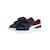 Baskets basses  à scratch Marine puma blanc rouge+Noir blanc 3 - vertbaudet enfant 