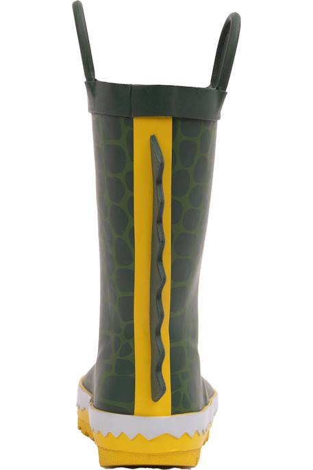 Bottes de pluie enfant Vert / jaune 2 - vertbaudet enfant 