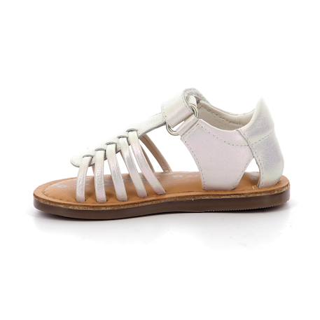 Sandales enfant divslim Blanc irise 4 - vertbaudet enfant 