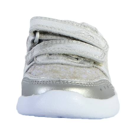 Baskets basses  à scratch Argent 4 - vertbaudet enfant 