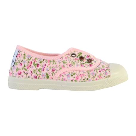 Baskets basses  à lacets Rose misty 1 - vertbaudet enfant 