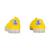 Tennis eco-responsable   ingles Aqua+Basilic+Jaune 14 - vertbaudet enfant 