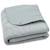 Couverture en jersey velvet rib sea green (75 x 100 cm) Vert d'eau 1 - vertbaudet enfant 