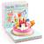 Gâteau en bois happy birthday Multicolore 2 - vertbaudet enfant 