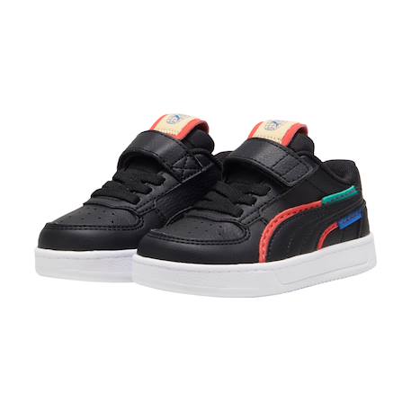 Baskets garçon caven 2.0 Cobalt noir vert+Noir 3 - vertbaudet enfant 