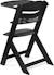 Chaise Haute Évolutive ENOCK 3 en 1 avec Coussin Inclus, Assise Réglable et Bois de Hêtre Massif Stable Blanc+Gris+Noir 16 - vertbaudet enfant 
