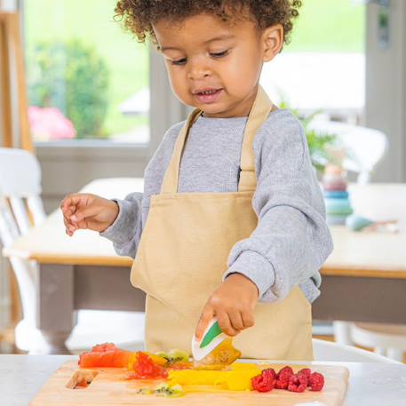 Set de 2 couverts ergonomiques aqua Bleu 5 - vertbaudet enfant 