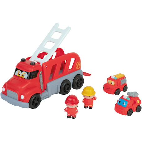 Coffret véhicule soft à friction pompier Rouge 2 - vertbaudet enfant 