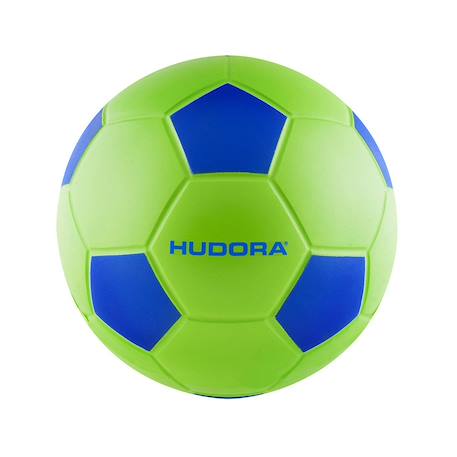 Ball de foot en mousse Vert et bleu 2 - vertbaudet enfant 