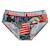 Lot de 4 culottes  pop art Turquoise/noir/rouge 5 - vertbaudet enfant 