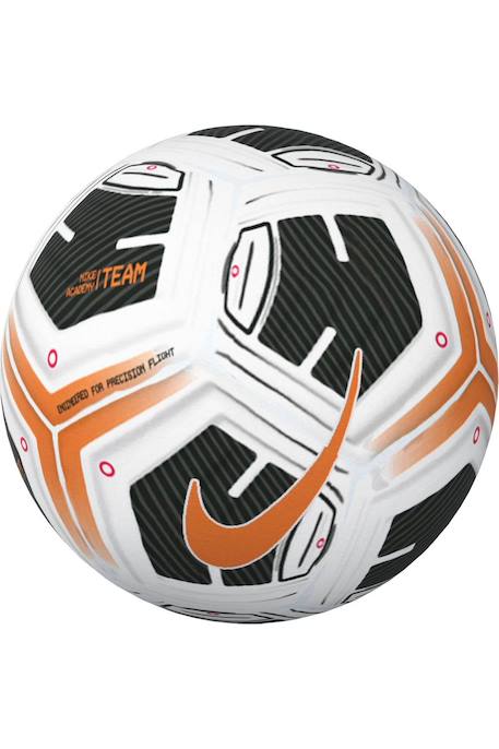 Ballon de foot (taille 4)  academy plus Blanc / noir / orange 2 - vertbaudet enfant 