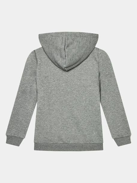 Sweat zippé à capuche Gris 3 - vertbaudet enfant 