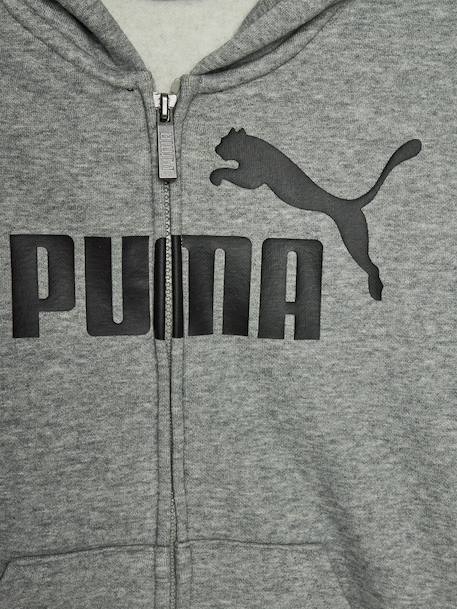Sweat zippé à capuche Gris 2 - vertbaudet enfant 