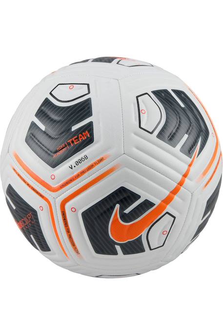 Ballon de foot (taille 4)  academy plus Blanc / noir / orange 1 - vertbaudet enfant 