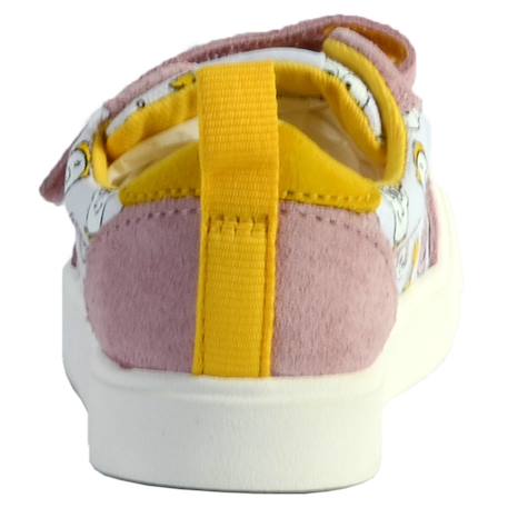 Baskets basses à lacets Combi rose 3 - vertbaudet enfant 