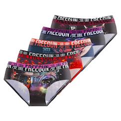 Lot de 5 culottes  fantasy  - vertbaudet enfant