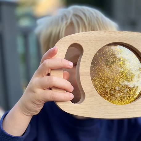 Miroir paillettes dorées Multi-coloured 5 - vertbaudet enfant 