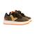 Baskets basses à scratch Khaki+Marine 3 - vertbaudet enfant 