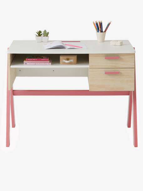 Bureau enfant Coloriage rose 3 - vertbaudet enfant 