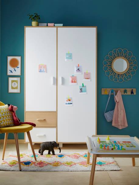 Miroir en rotin Hélios marron 4 - vertbaudet enfant 