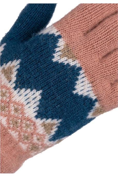 Gants de ski enfant norta Bleu marine+Rose pâle 10 - vertbaudet enfant 