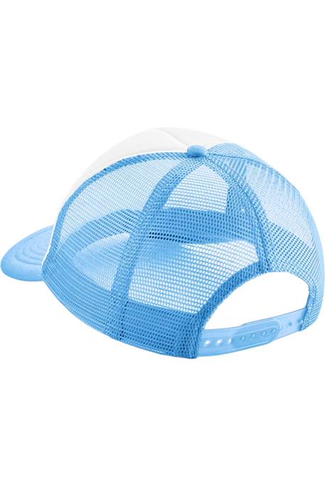 Casquette trucker Bleu ciel / blanc+Bleu marine français / blanc+Fuchsia / blanc+Noir+Noir / blanc+Orange / blanc+Rouge classique / blanc+Vert citron / blanc 2 - vertbaudet enfant 