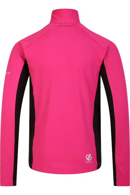 Haut de sport  emergent core Rose bonbon / noir 2 - vertbaudet enfant 