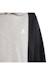 Sweat à capuche coton Blanc / noir / gris 4 - vertbaudet enfant 