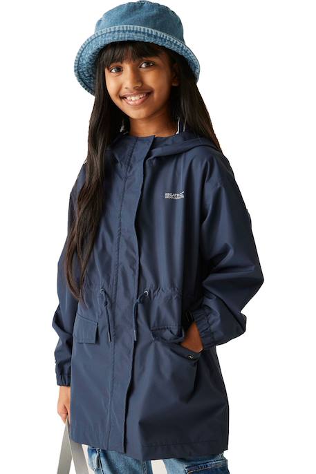 Veste imperméable polyester ballina Bleu marine / blanc 4 - vertbaudet enfant 