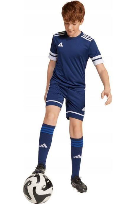 Short de Sport Enfant - Squadra 25 Blanc / noir+Bleu clair+Bleu marine+Bleu marine / blanc+Jaune+Noir+Noir / blanc+Orange+Rouge / blanc 17 - vertbaudet enfant 