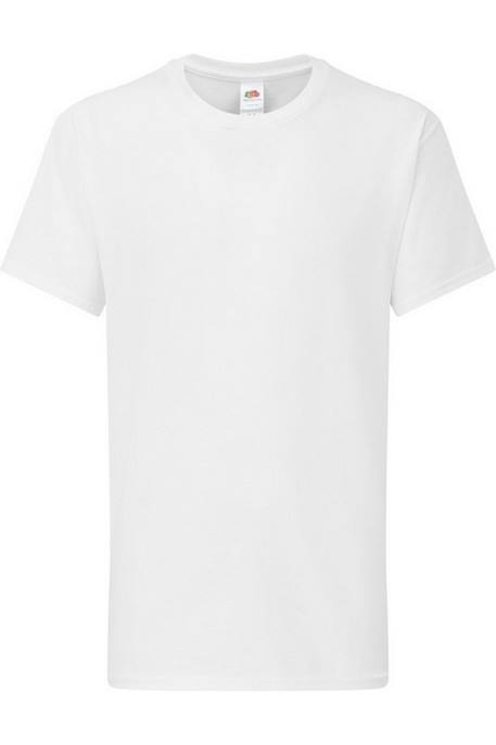 Garçon-T-shirt iconic coton peigné et filé à l'anneau 195