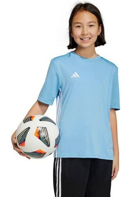 Maillot de Sport Enfant - 100% Polyester Recyclé - Table 23 Bleu+Bleu marine+Gris / argenté 5 - vertbaudet enfant 