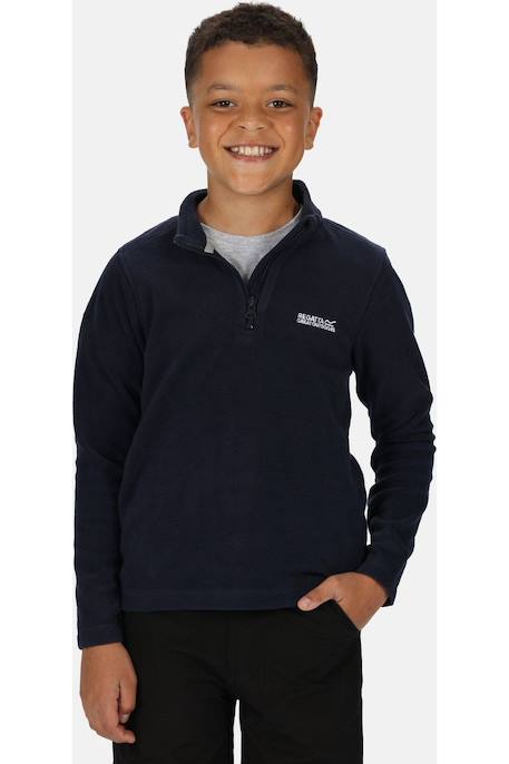 Sweat Polaire enfant hot shot Bleu marine / bleu marine+Bleu oxford / bleu marine+Noir / noir 5 - vertbaudet enfant 