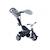 Tricycle baby driver plus gris Gris et noir 2 - vertbaudet enfant 