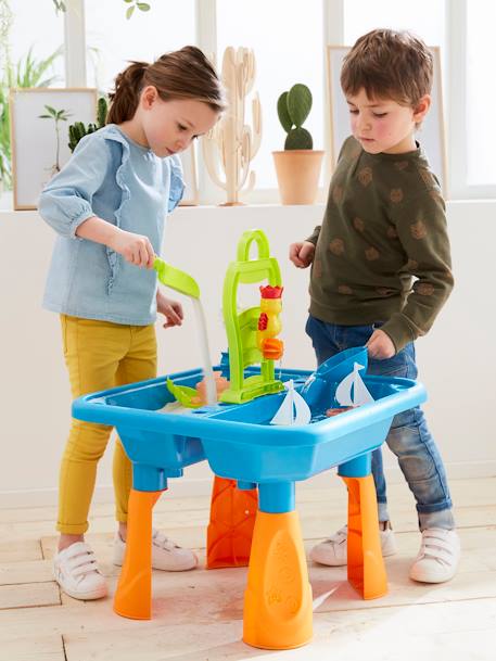 Table de jeu plein air sable et eau multicolore 1 - vertbaudet enfant 