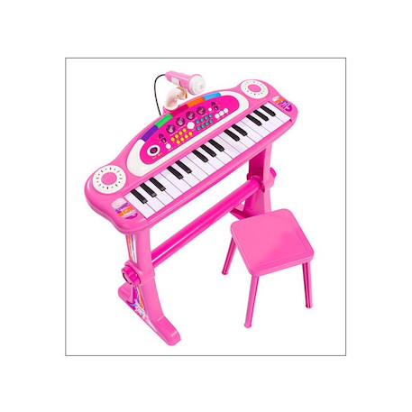 Clavier sur pied My Music World avec Tabouret Rose 4 - vertbaudet enfant 