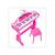Clavier sur pied My Music World avec Tabouret Rose 4 - vertbaudet enfant 