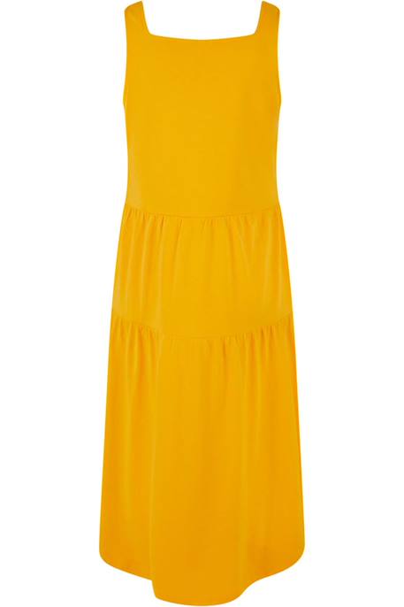 Robe coton valance Blanc+Mangue+Vert 4 - vertbaudet enfant 