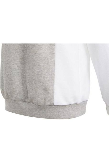 Sweat à capuche coton Blanc / noir / gris 5 - vertbaudet enfant 