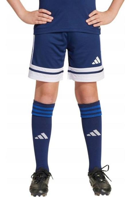 Short de Sport Enfant - Squadra 25 Blanc / noir+Bleu clair+Bleu marine+Bleu marine / blanc+Jaune+Noir+Noir / blanc+Orange+Rouge / blanc 23 - vertbaudet enfant 