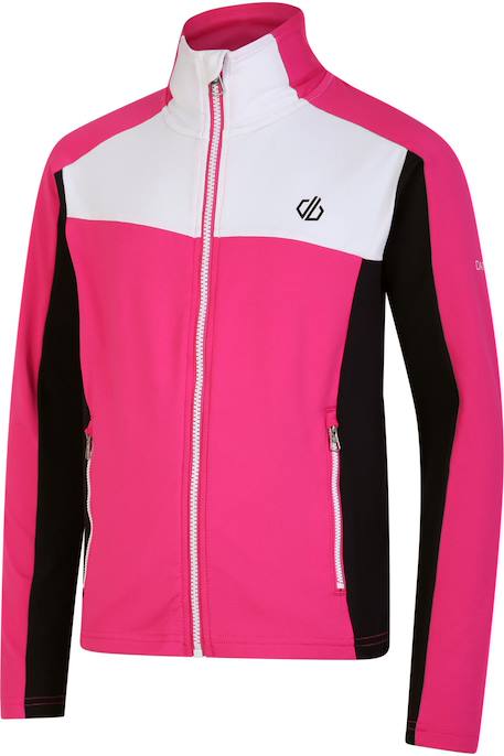Haut de sport  emergent core Rose bonbon / noir 3 - vertbaudet enfant 