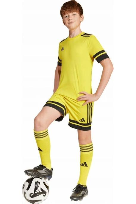 Short de Sport Enfant - Squadra 25 Blanc / noir+Bleu clair+Bleu marine+Bleu marine / blanc+Jaune+Noir+Noir / blanc+Orange+Rouge / blanc 28 - vertbaudet enfant 