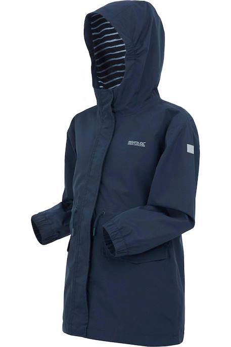 Veste imperméable polyester ballina Bleu marine / blanc 3 - vertbaudet enfant 
