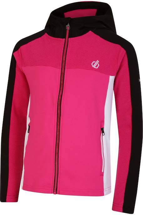 Haut de sport  thriving Rose bonbon / noir 3 - vertbaudet enfant 
