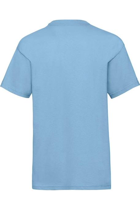 T-shirt coton valueweight Bleu ciel+Bleu marine sombre+Bleu roi+Tournesol 2 - vertbaudet enfant 